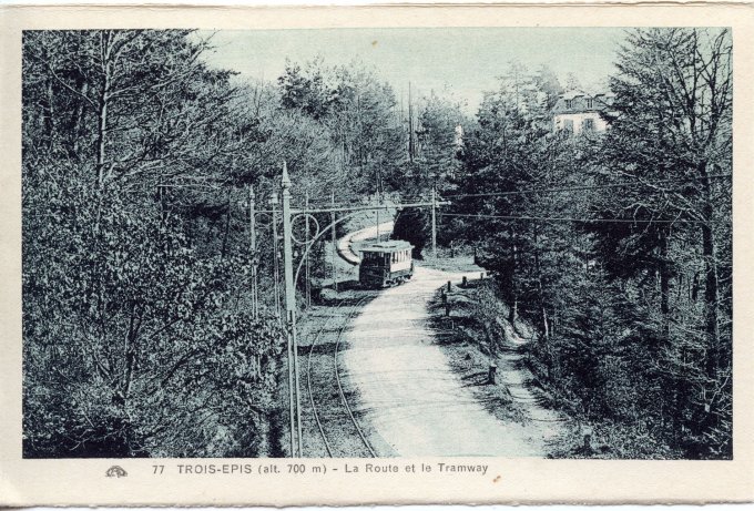 132 - Le tramway de Turckheim - Trois-Epis