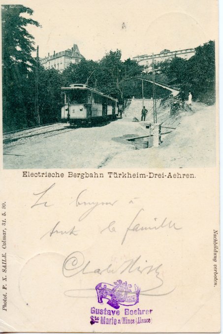 125 - Le tramway de Turckheim - Trois-Epis