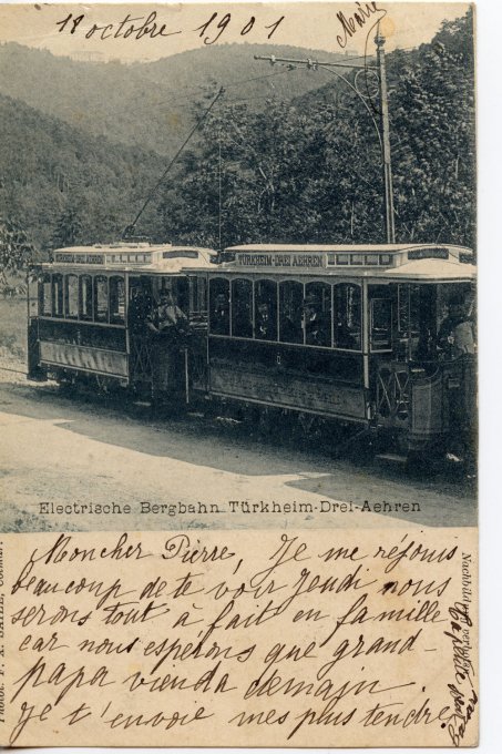 124 - Le tramway de Turckheim - Trois-Epis