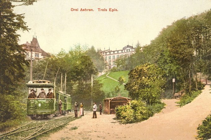 Le tramway Turckheim-Trois-Epis 1