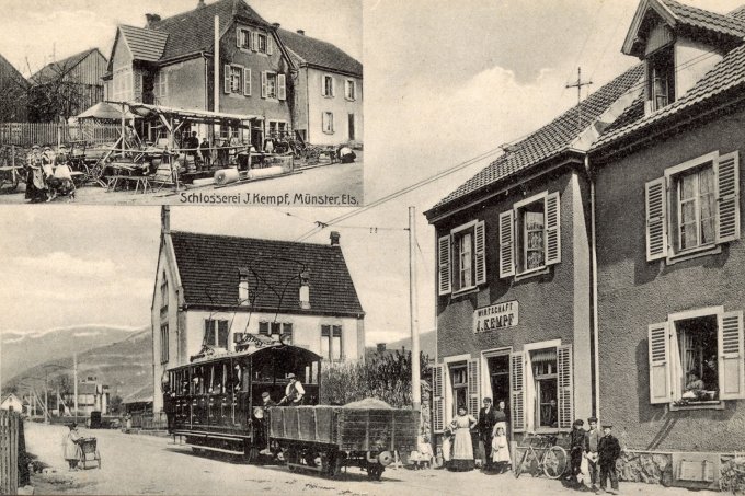 Le tramway  de Munster au Col