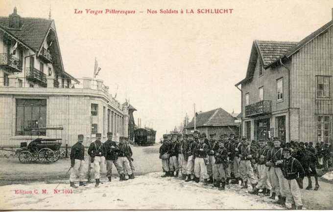 25 - Le tram de Munster au sommet du col de la Schlucht