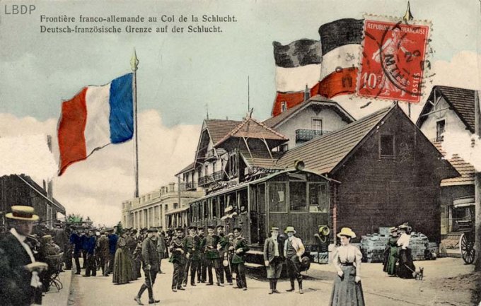 24 - Le tram de Munster au sommet du col de la Schlucht