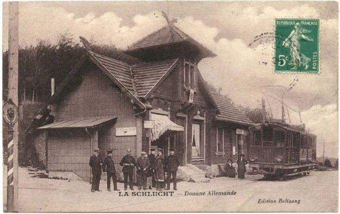 16 - Le tram de Munster au sommet du col de la Schlucht