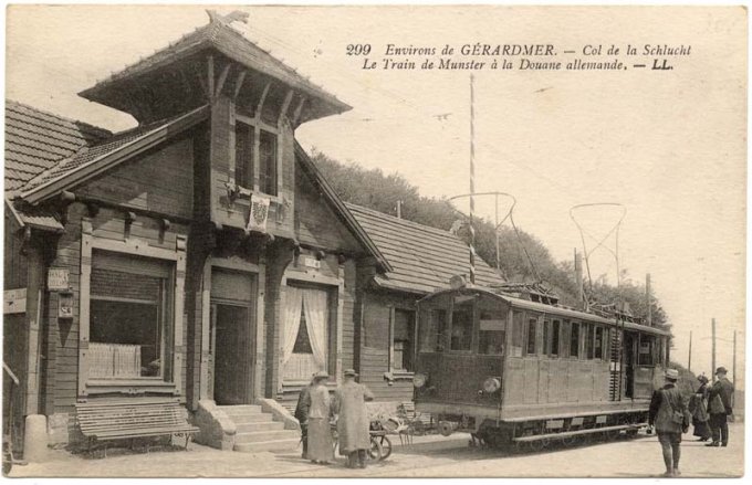 11 - Le tram de Munster au sommet du col de la Schlucht