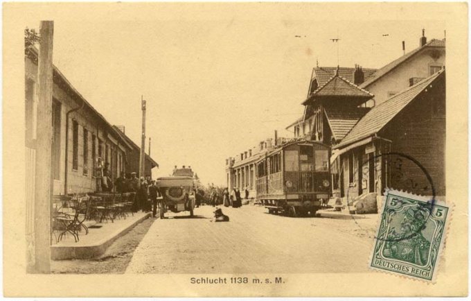 06 - Le tram de Munster au sommet du col de la Schlucht