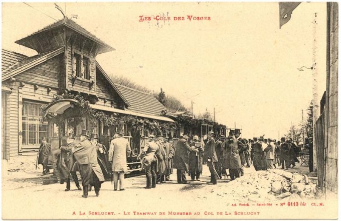 05 - Le tram de Munster au sommet du col de la Schlucht