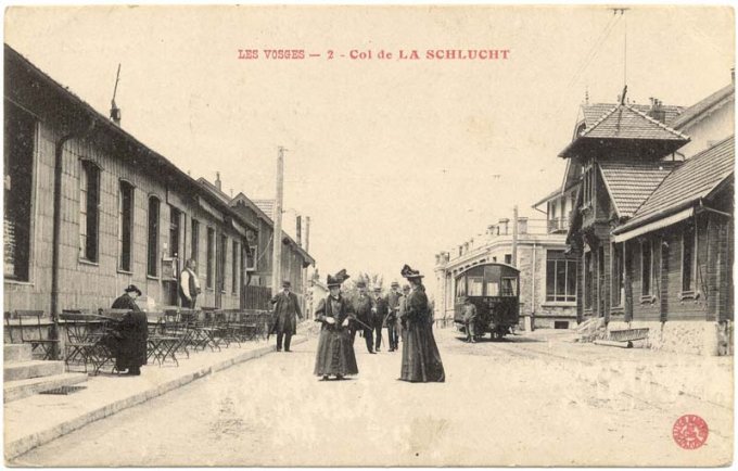 04 - Le tram de Munster au sommet du col de la Schlucht