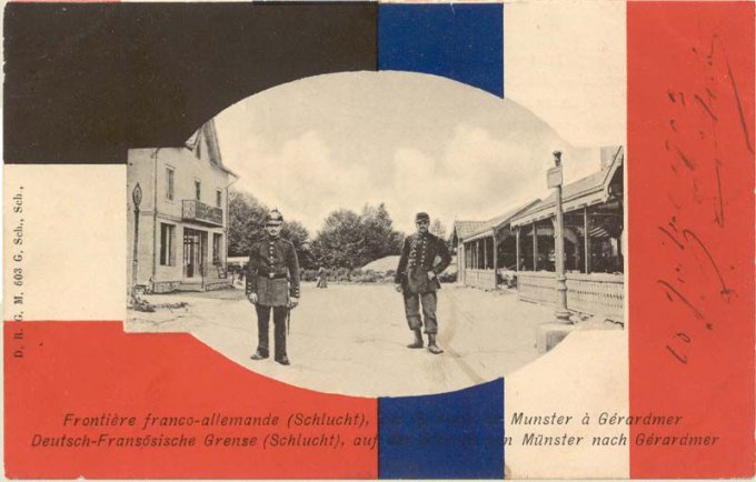 13 - A la frontière France - Empire allemand