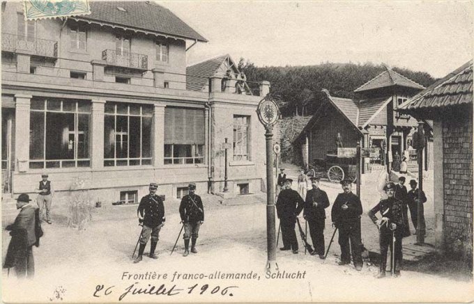 11 - A la frontière France - Empire allemand