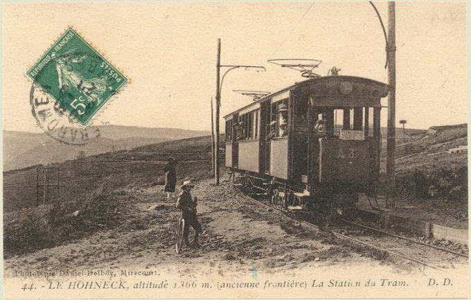 24 - Le tram de Gérardmer vers La Schlucht et le Hohneck