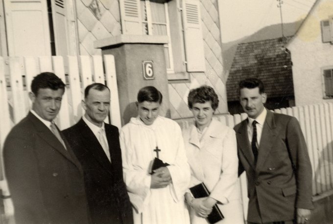 34 - La communion de Muré Henri en 1961