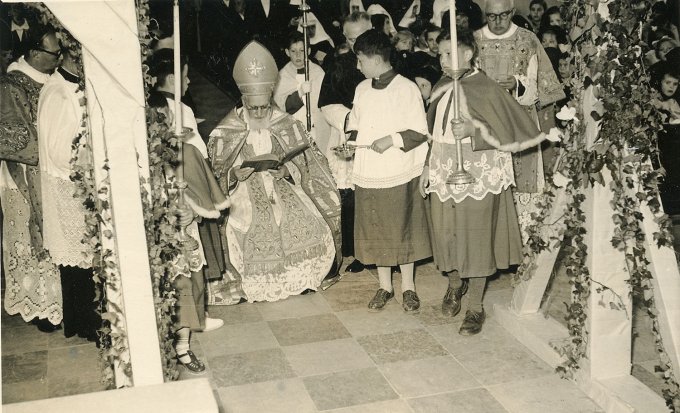 34a - Le baptème des cloches le 13 juin 1954