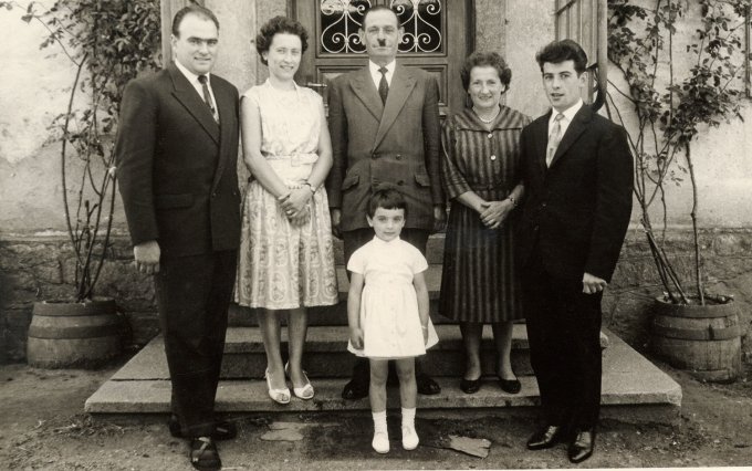 11 - La famille Laurent-Waldvogel en 1962