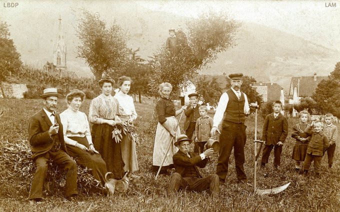 15 - Dans les champs avant 1940