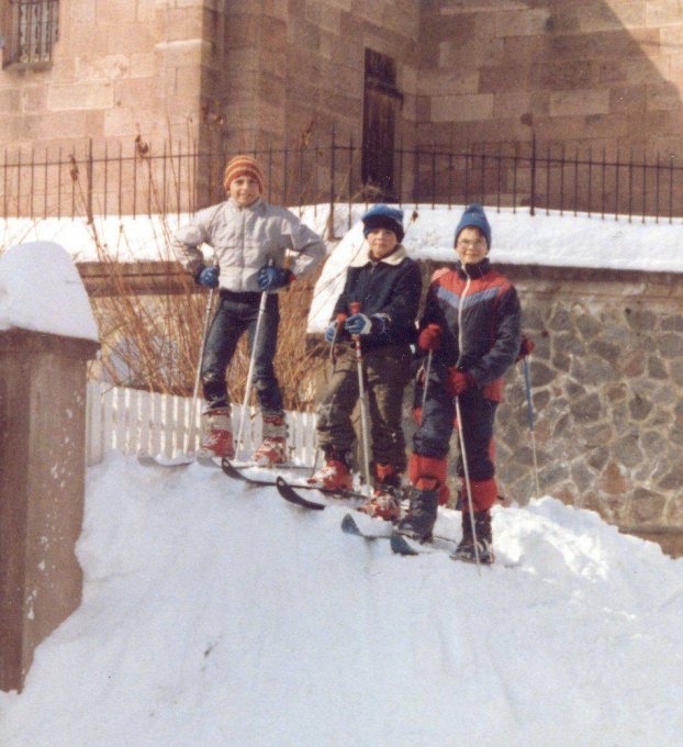 39 - Du ski à Wihr-au-Val en 1985