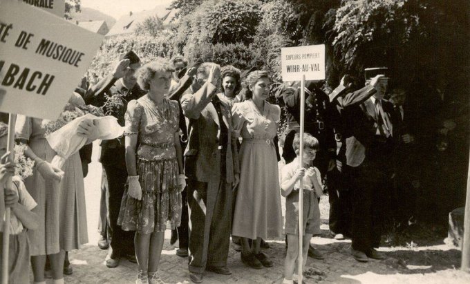 36 - La fête de la musique à Wihr-au-val, le 14 juillet 1949