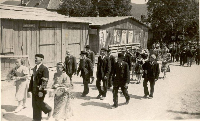 31 - La fête de la musique à Wihr-au-val, le 14 juillet 1949