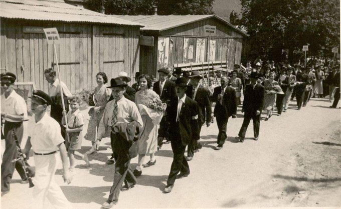 29 - La fête de la musique à Wihr-au-val, le 14 juillet 1949