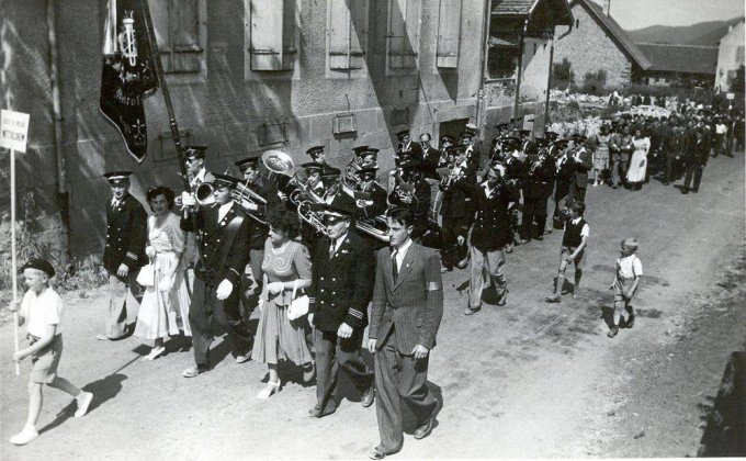24 - La fête de la musique à Wihr-au-val, le 14 juillet 1949