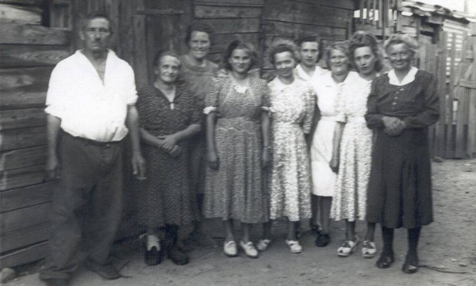 09 - Dans les baraques de Mittelwihr en 1945