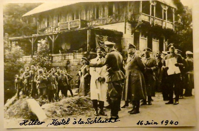 20 - Hitler visite la Schlucht le 16 juin 1940