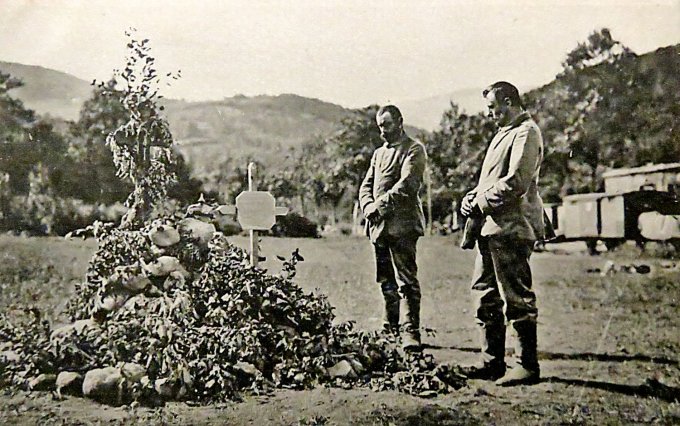 05 - Une tombe dans la vallée de Munster pendant la première guerre