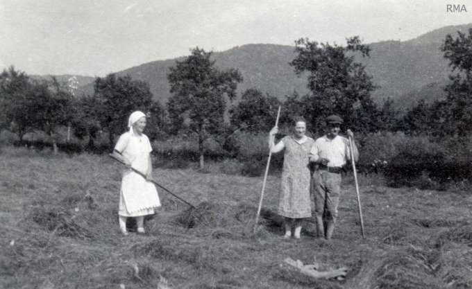 05 - La fenaison chez la famille Renard en 1930