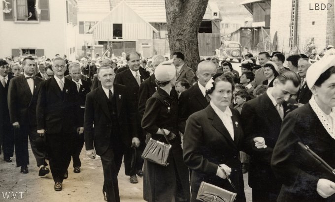 14a - Le baptême des cloches le 13 juin 1954