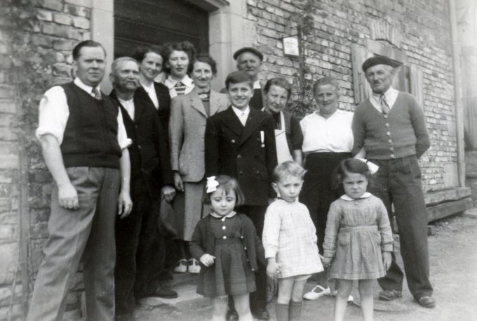 17 - Rue des Vignes en 1952