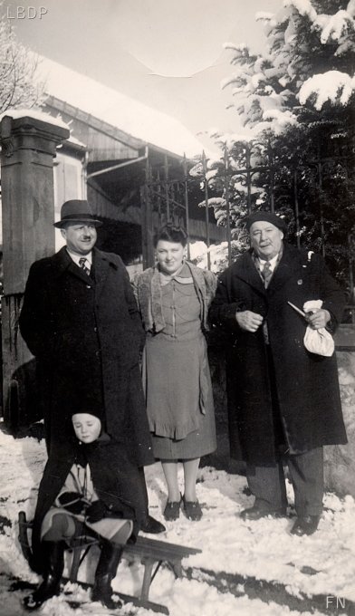 20 - Les occupants de l'actuel 24 rue de la gare en 1941