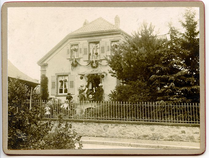 18 - L'actuel 24 rue de la gare le 11 septembre 1904
