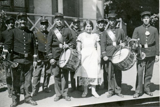 025 - La clique des sapeurs pompiers