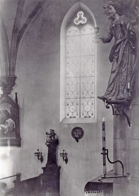14 - L'intérieur de L'église avant 1940