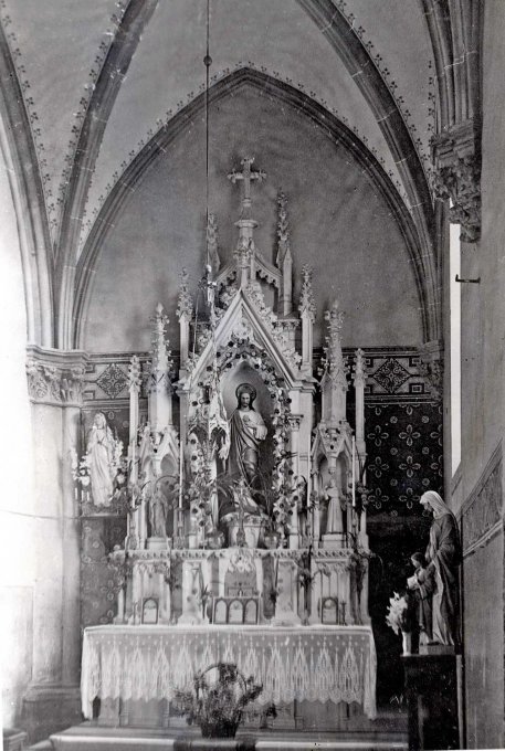 12 - L'intérieur de L'église avant 1940