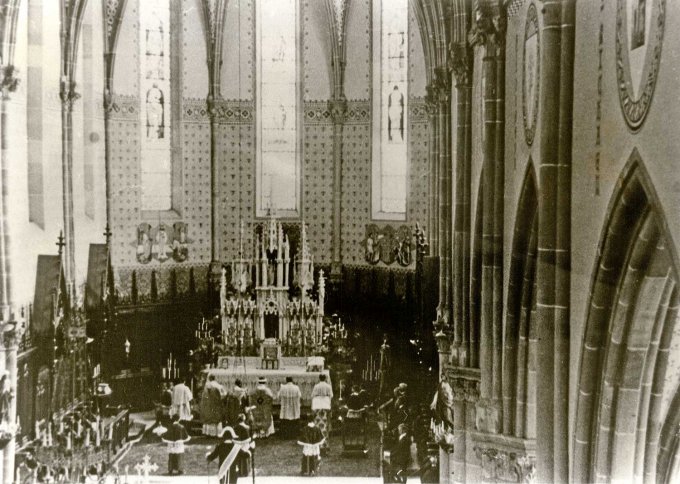 07 - L'intérieur de L'église avant 1940