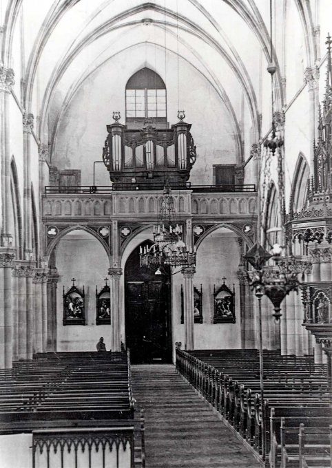 05 - L'intérieur de L'église avant 1940
