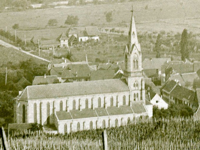 02 - L'église Saint Martin en 1920