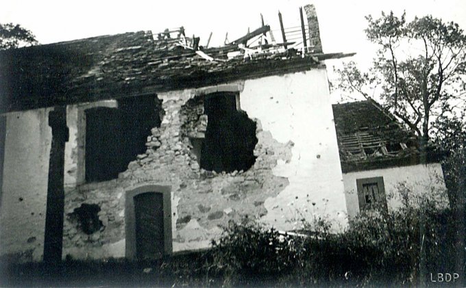 09 - La chapelle bombardée le 18 juin 1940