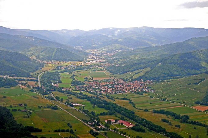 01 - Wihr-au-Val et le fond de la vallée