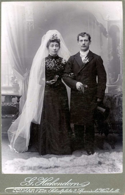 64 - Le mariage de Herrgott Rosalie et de Stihlé Isidore