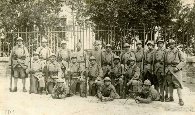 06 - Stihlé Ernest père fait son service militaire à Langres en 1920