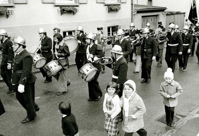 002 - Inauguration du drapeau UNC-AFN le 10 novembre 1974