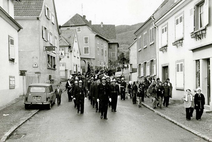 001 - Inauguration du drapeau UNC-AFN  le 10 novembre 1974