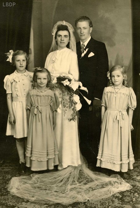 34 - Le mariage de Adèle et Joseph le 18 mai 1946
