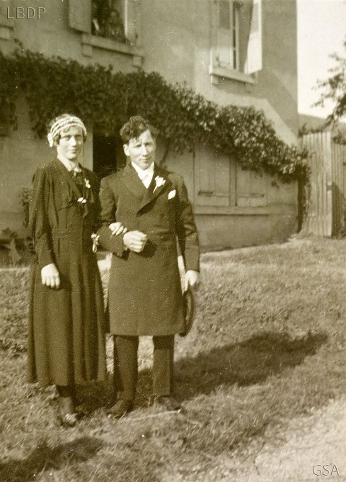 09 - Le mariage de Anna et Martin Stihlé en 1933