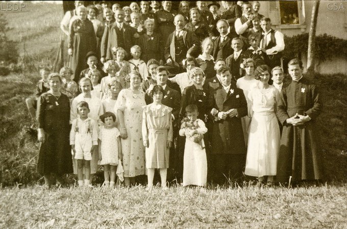 08 - Le mariage de Anna et Martin Stihlé en 1933