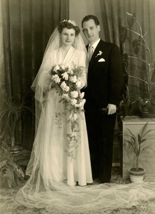 04 - Zeh Clémence et Kempf Marcel se marient en 1955