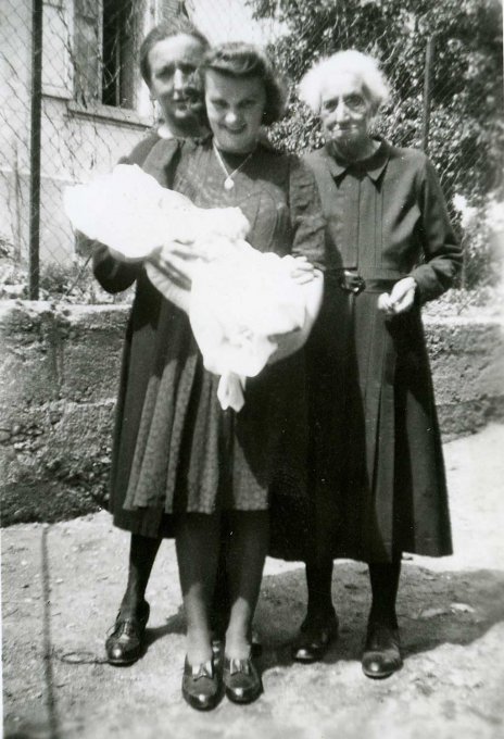 40 - Le baptême de Kauffmann Pierre en 1944