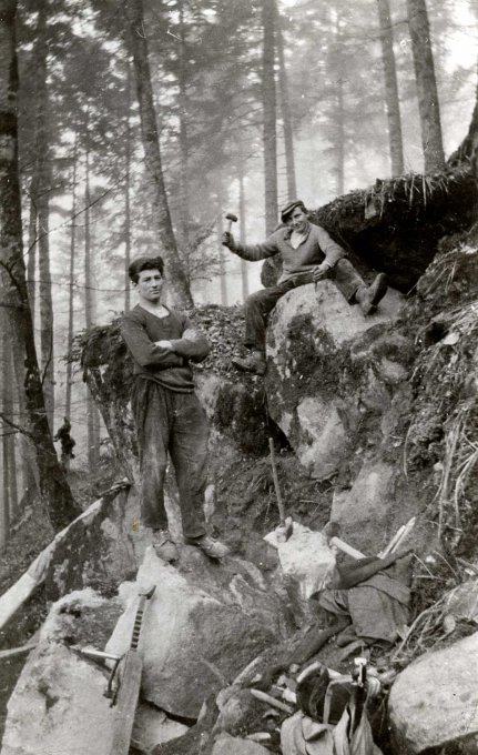 43 - Dans une carrière dans la forêt de Wihr-au-Val